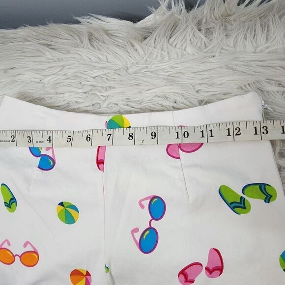 Briggs New York capri pants sunglasses summer beach vacation women's size 8 - Picture 6 of 7